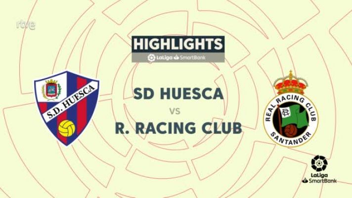 Resúmenes de LaLiga - Huesca-Racing: resumen del partido. 11ª jornada Segunda