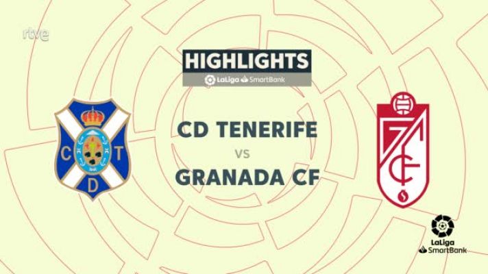 Resúmenes de LaLiga - Tenerife - Granada: resumen del partido de la 11ª jornada