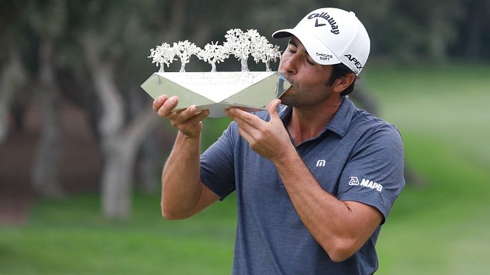 Golf - Victoria de récord de Adrian Otaegui en Valderrama