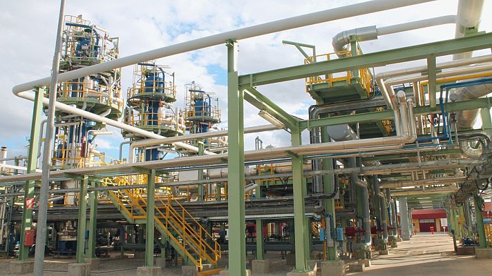 Telediario 2 - Las reservas de gas en España, casi al completo ante la crisis energética