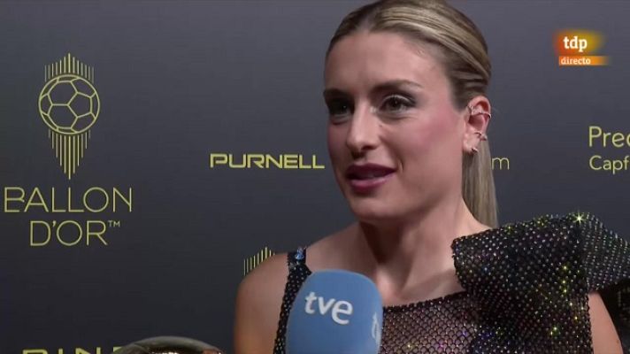  - Alexia Putellas: "Me veía lejos de lograr este Balón de Oro"