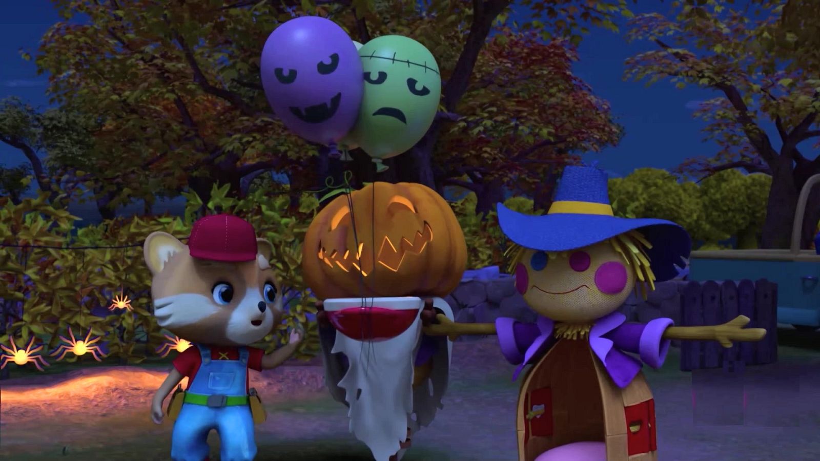 La fiesta de Halloween - La granja feliz | Ver