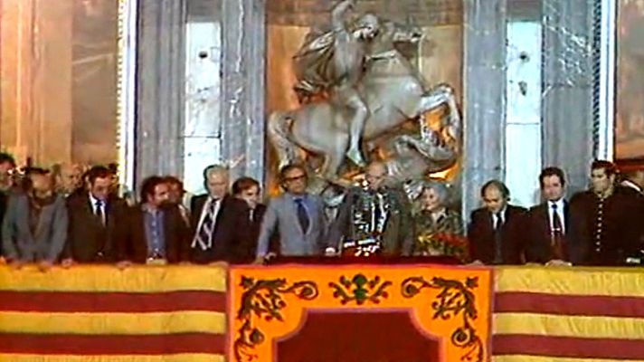 Programes especials de Arxiu - El president Josep Tarradellas torna a Catalunya