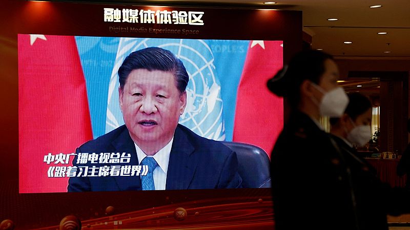 La propaganda china ensalza la figura de Xi Jinping