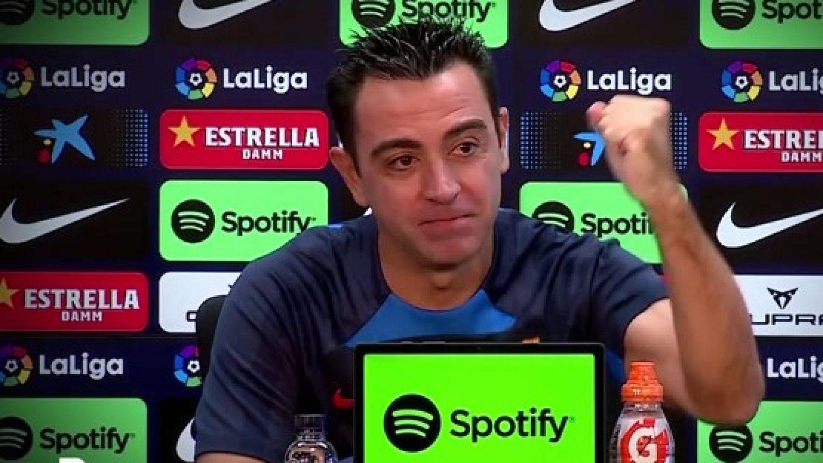 Xavi Hernández:"Si no se ganan títulos vendrá otro entrenador" | Ver