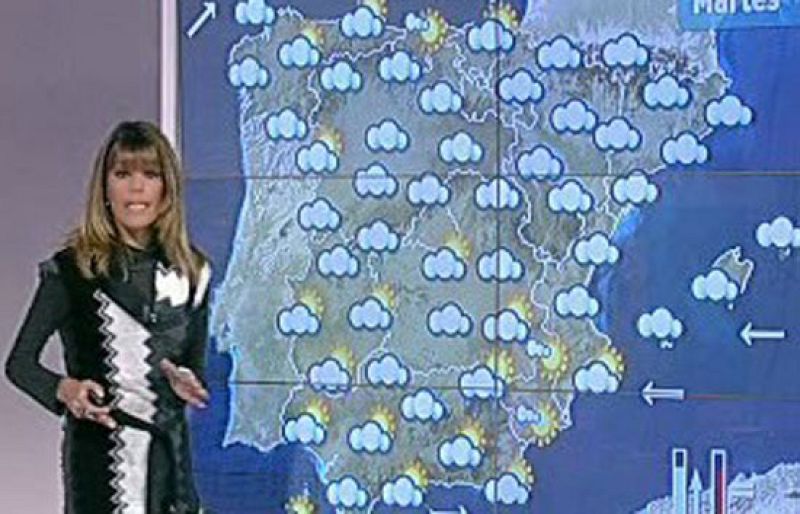 Precipitaciones débiles en la Península y Baleares