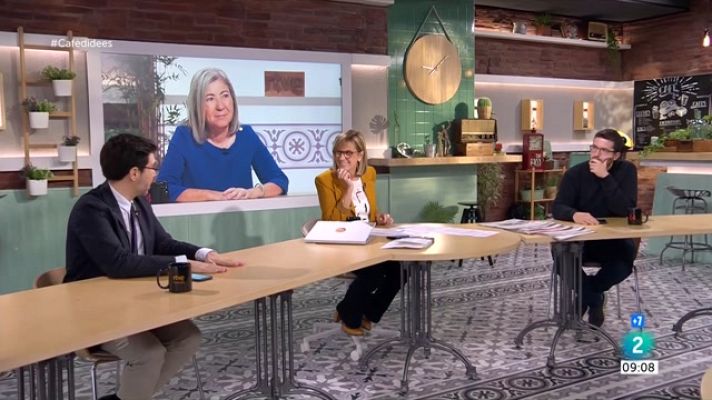 Cafè d'idees - Dolors Feliu, Càritas Barcelona i el mestre Lobsang Zopa