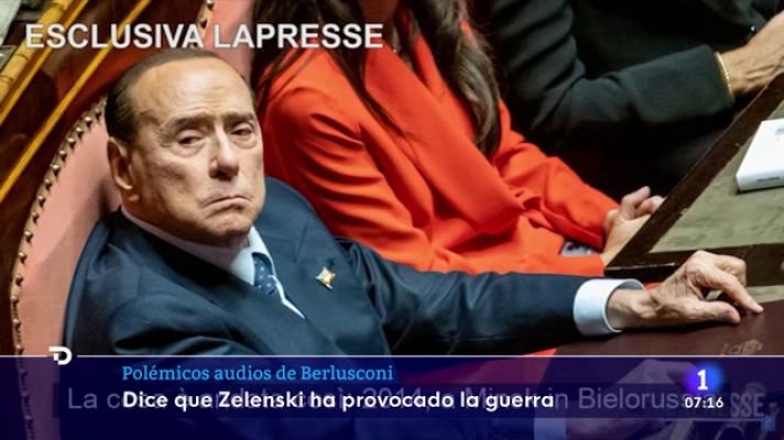 Telediario Matinal - Berlusconi complica la formación de gobierno