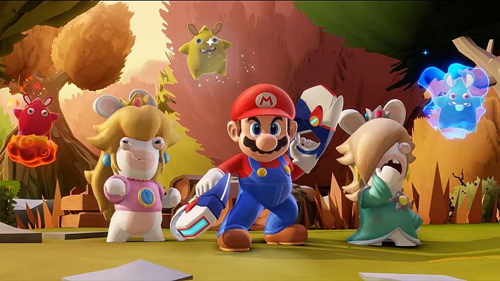 Telediario 1 - Super Mario y los Rabbids vuelven a unirse en uno de los videojuegos del año