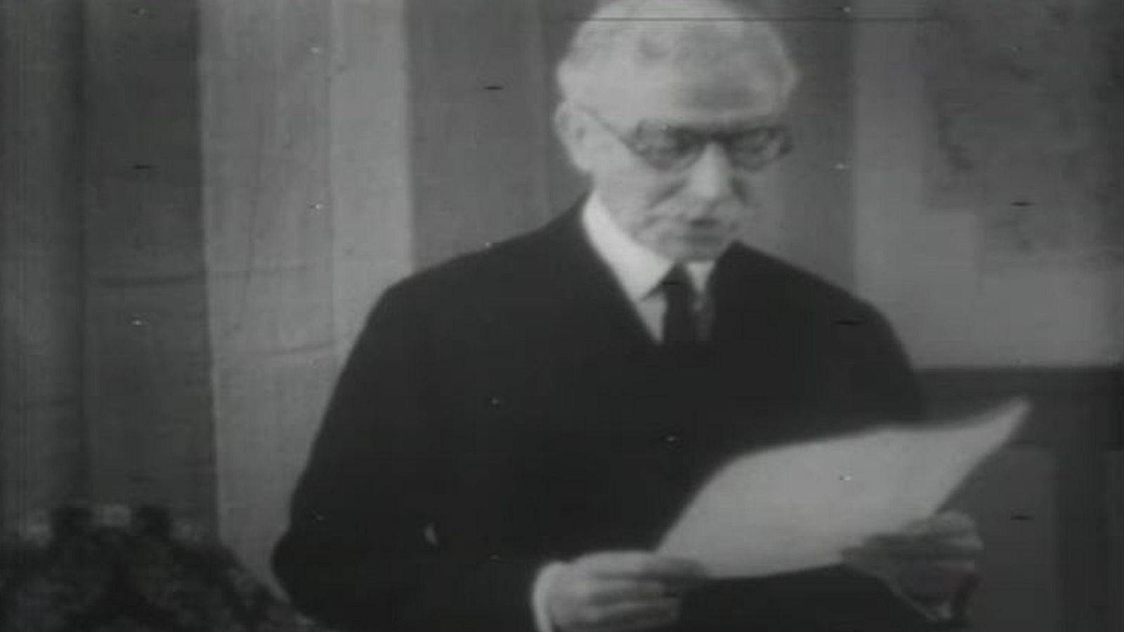 Arxiu TVE Catalunya - Discurs de Francesc Macià en inaugurar el Parlament el 1932. Reobertura del 1977