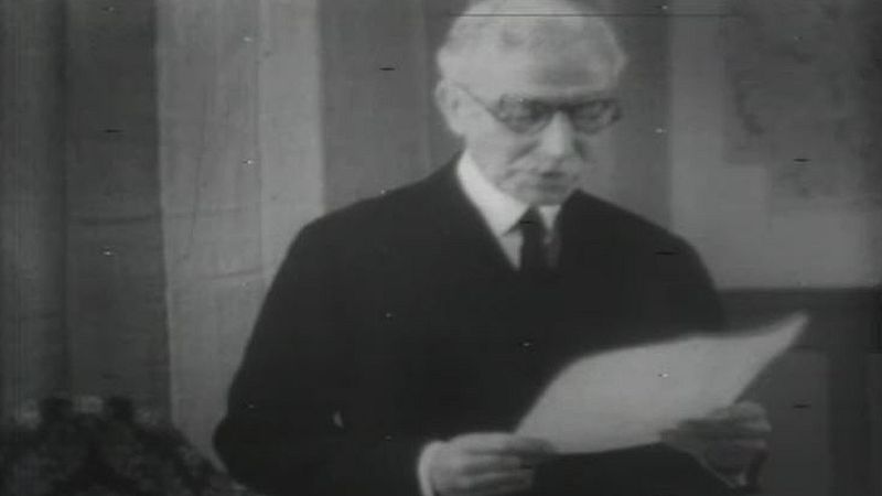 Arxiu TVE Catalunya - Discurs de Francesc Macià en inaugurar el Parlament el 1932. Reobertura del 1977