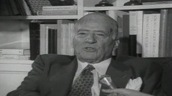 Miramar - Primera entrevista de Tarradellas en tornar de l'exili