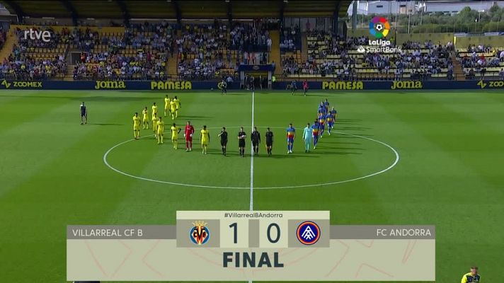 Resúmenes de LaLiga - Villarreal B - Andorra: resumen del partido de la 12ª jornada Segunda División