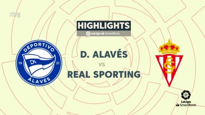 Resúmenes de LaLiga - Alavés - Sporting: resumen del partido de la 12ª jornada Segunda División