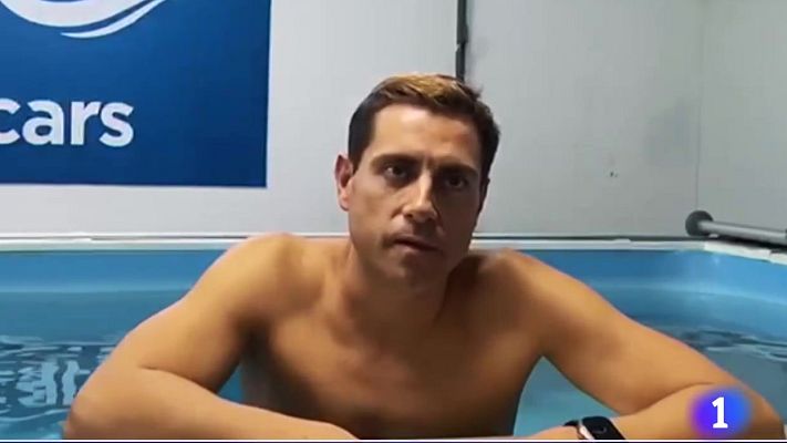 Telediario Fin de Semana - Pablo Fernández, un nadador sin límites y con cinco récords Guinness