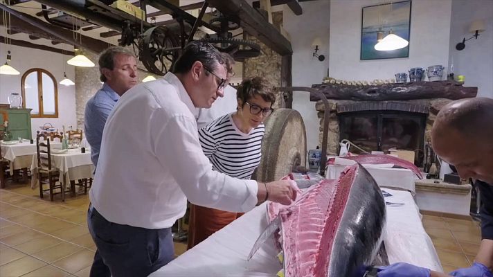 La recepta perduda - Sílvia Abril aprèn a fer un 'kai tai' a una tonyina