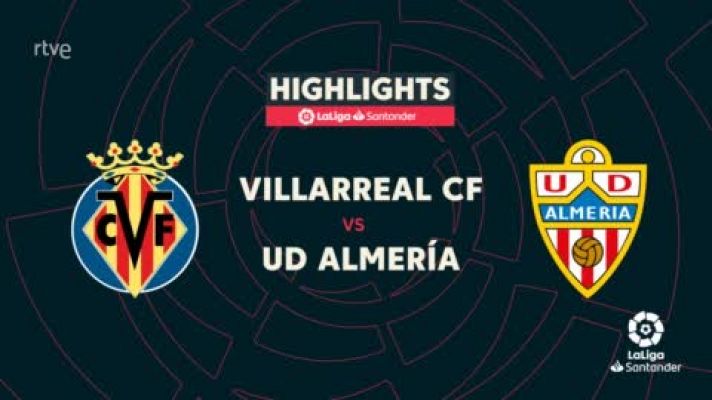 Resúmenes de LaLiga - Villarreal - Almería: resumen del partido de la 11ª jornada Liga 