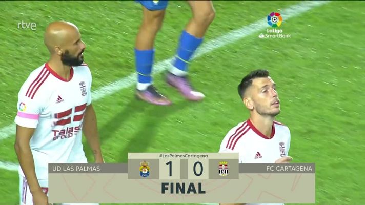 Resúmenes de LaLiga - Las Palmas - Cartagena: resumen del partido de la 12ª jornada Segunda División