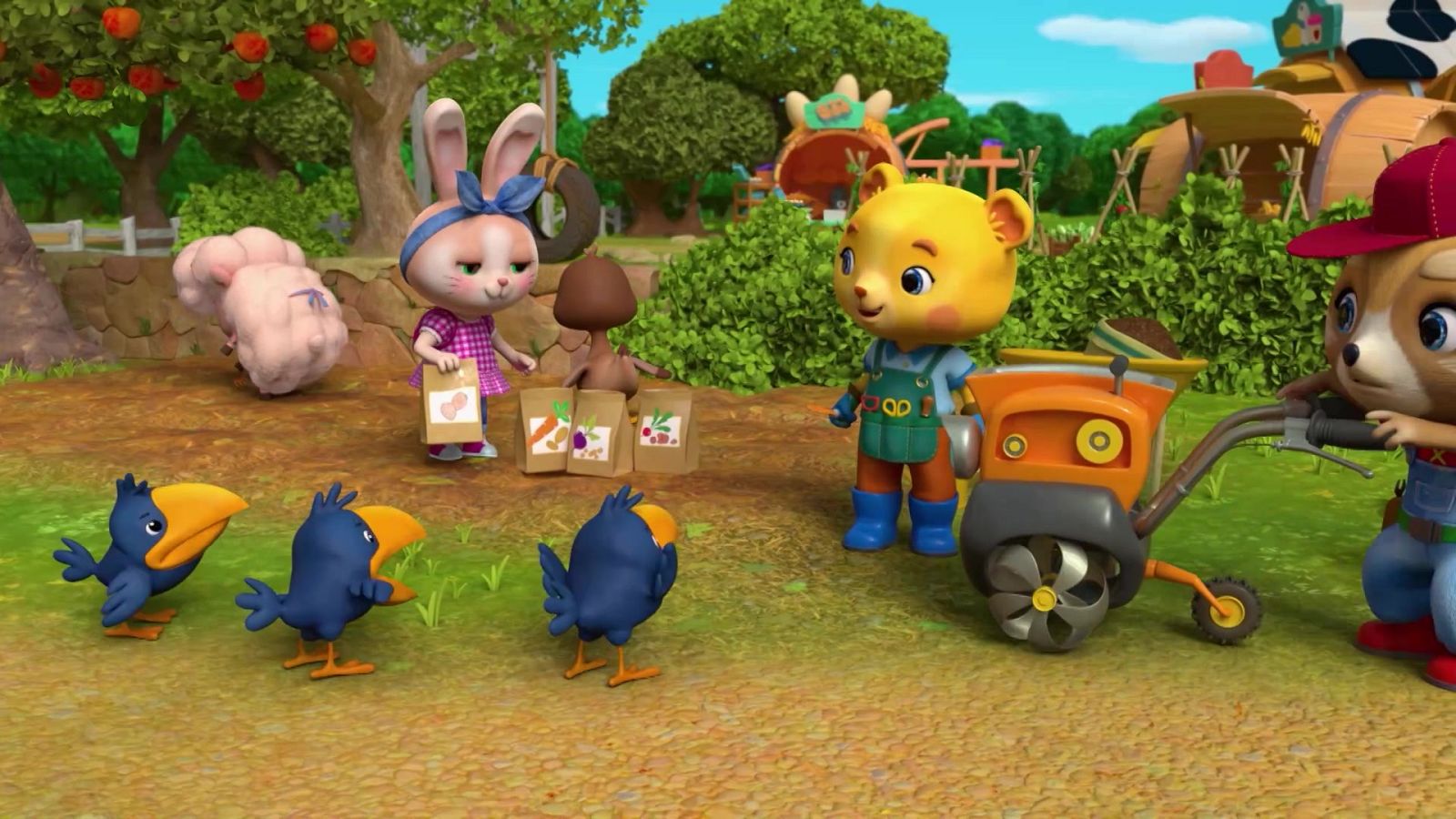 El misterio de las semillas - La granja feliz | Ver