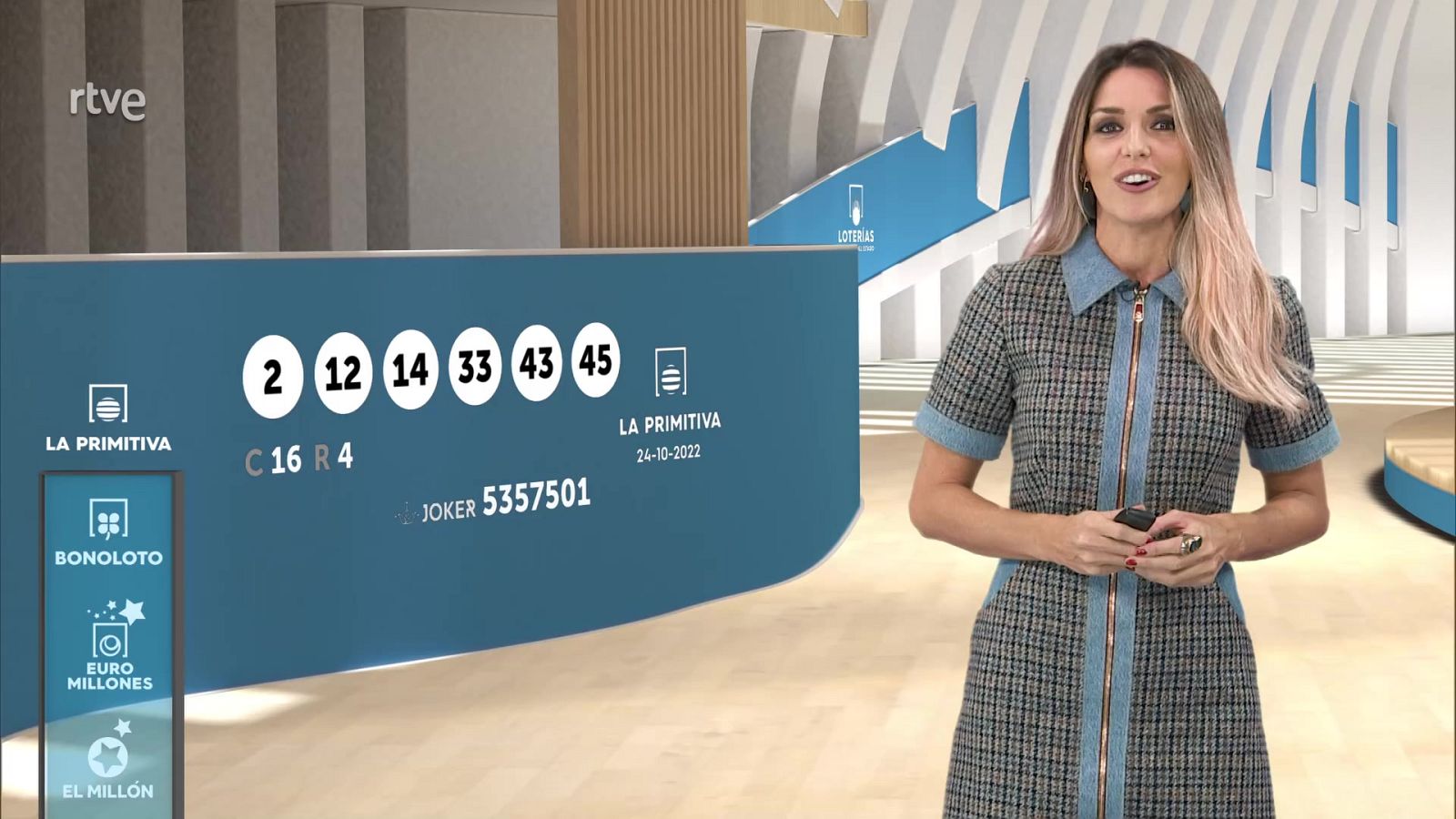 Sorteo de la Bonoloto y Primitiva del 24/10/2022 - ver ahora