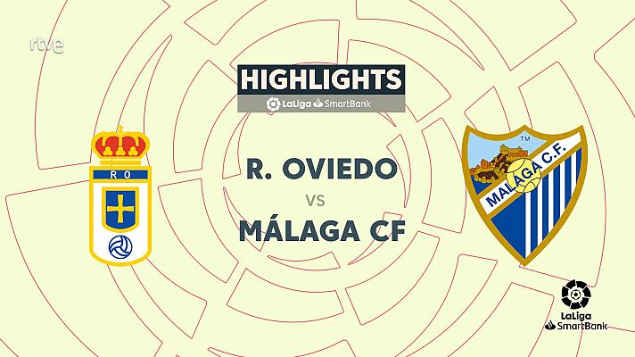 Resúmenes de LaLiga - Oviedo - Málaga: resumen del partido de la 12ª jornada Segunda División