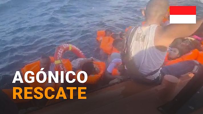 Modo Digital - Rescate agónico en un barco en llamas en Indonesia