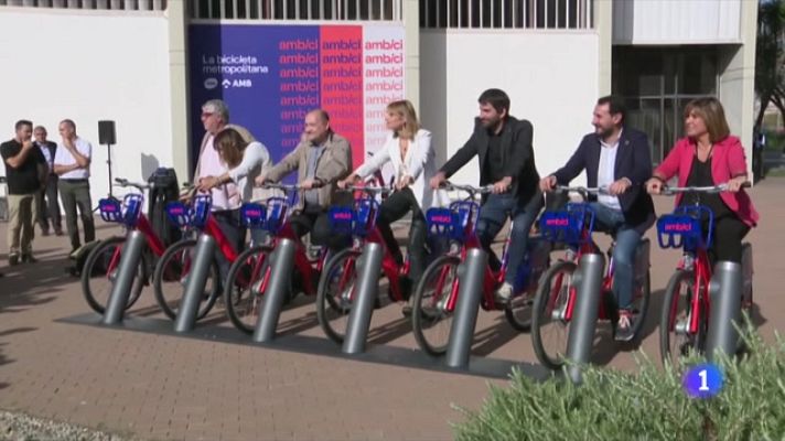 L'Informatiu - 15 municipis de l'Àrea Metropolitana de Barcelona compartiran servei de bici