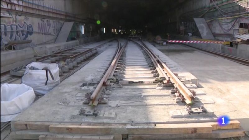 Les obres ferroviàries de La Sagrera i Sant Andreu van a bon ritme, segons Adif