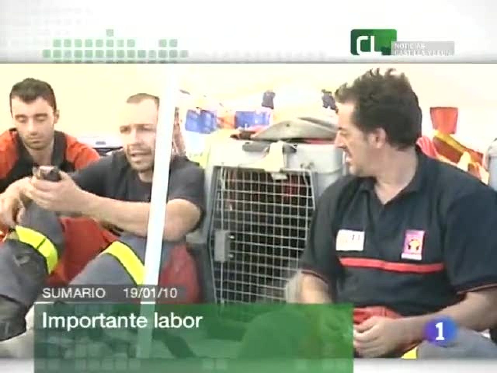 Noticias Castilla y León. Informativo Territorial de Castilla y León. (19/01/10)