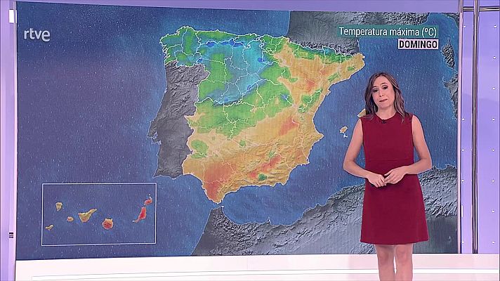 El tiempo - Probabilidad de precipitaciones localmente fuertes o persistentes en el oeste de Galicia