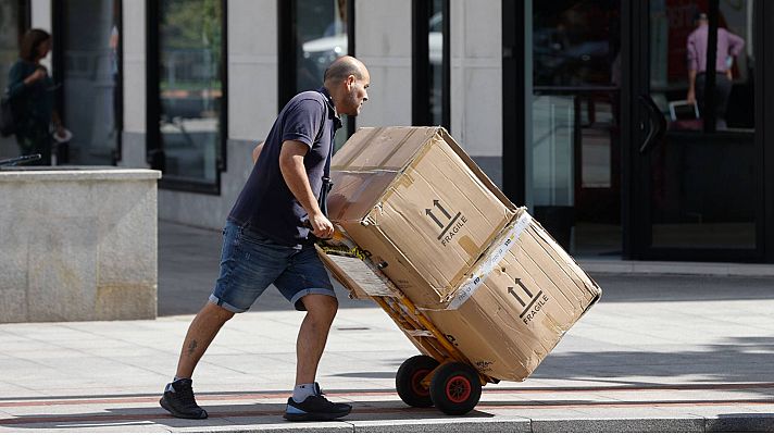 Telediario 1 - El paro sube el 12,67% en el tercer trimestre