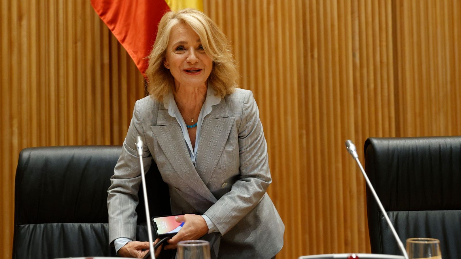 Elena Sánchez comparece ante la comisión de control parlamentario de RTVE