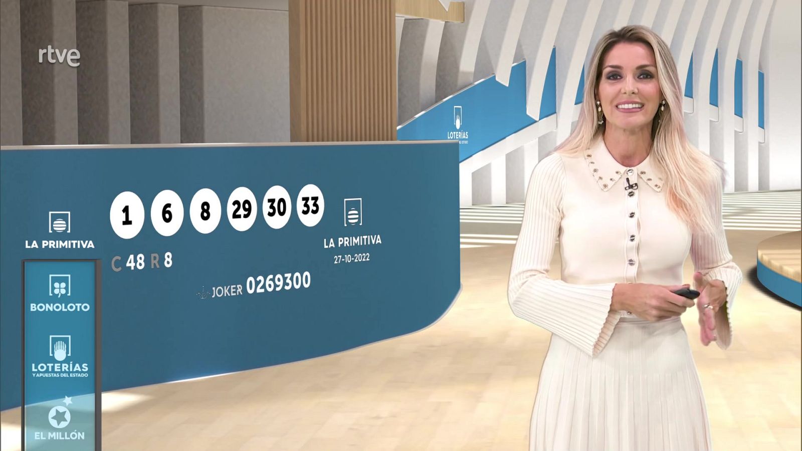 Sorteo de la Lotería Nacional, Bonoloto, Primitiva y Jóker del 27/10/2022 - ver ahora