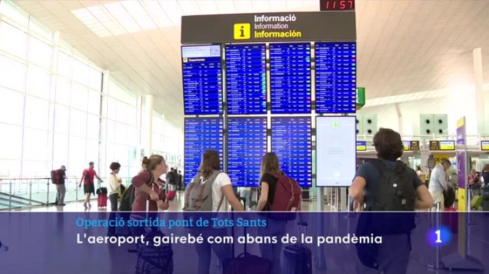 L'Informatiu - Força moviment al Prat per l'operació sortida pel pont de Tots Sants