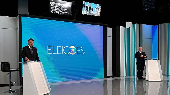 Telediario 1 - Lula y Bolsonaro cierran su último debate antes de las elecciones con acusaciones mutuas de mala gestión