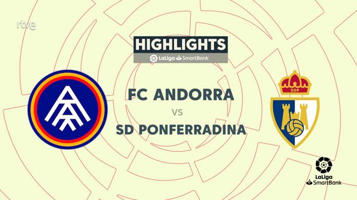 Resúmenes de LaLiga - Andorra - Ponferradina: resumen del partido de la 13ª jornada Segunda División