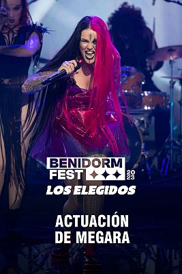 Benidorm Fest - Actuación de Megara en la gala de presentación de Benidorm Fest 2023