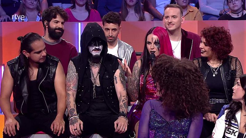 Entrevista a Megara en la gala 'Benidorm Fest: los elegidos'