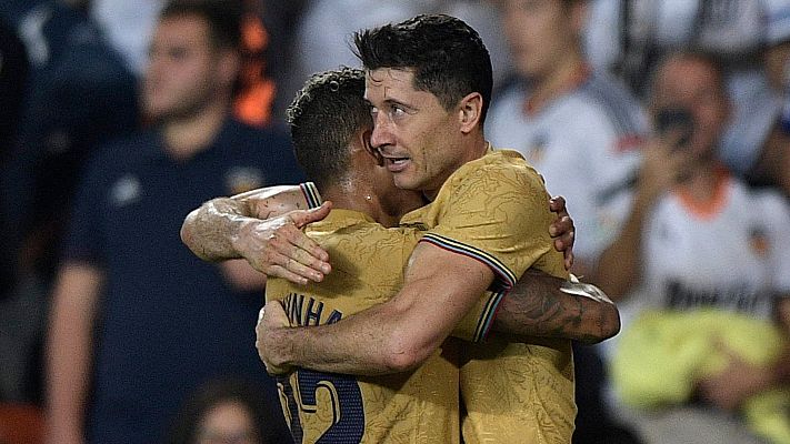 Resúmenes de LaLiga - Valencia - Barcelona: resumen del partido de la 12ª jornada Liga 