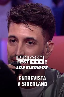 Benidorm Fest - Entrevista a Siderland en la gala 'Benidorm Fest: los elegidos'