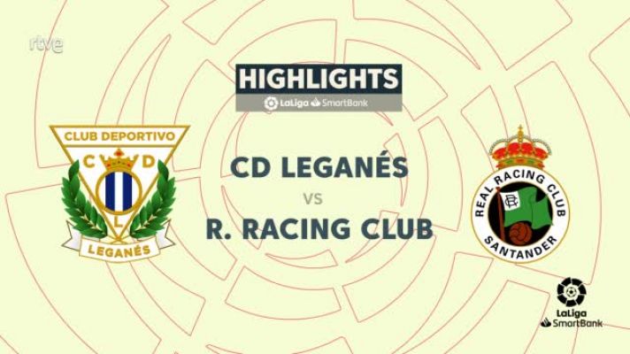 Resúmenes de LaLiga - Leganés - Racing de Santander: resumen del partido de la 13ª jornada Segunda División
