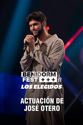 Benidorm Fest - Actuación de José Otero en la gala de presentación de Benidorm Fest 2023