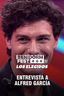 Benidorm Fest - Entrevista a Alfred García en la gala 'Benidorm Fest: los elegidos'