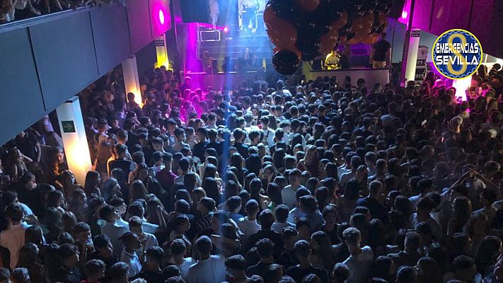 Informativo 24h - Desalojada en Sevilla una fiesta con 13 menores atendidos