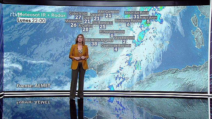 El tiempo - Intervalos de viento fuerte en Galicia y área Cantábrica