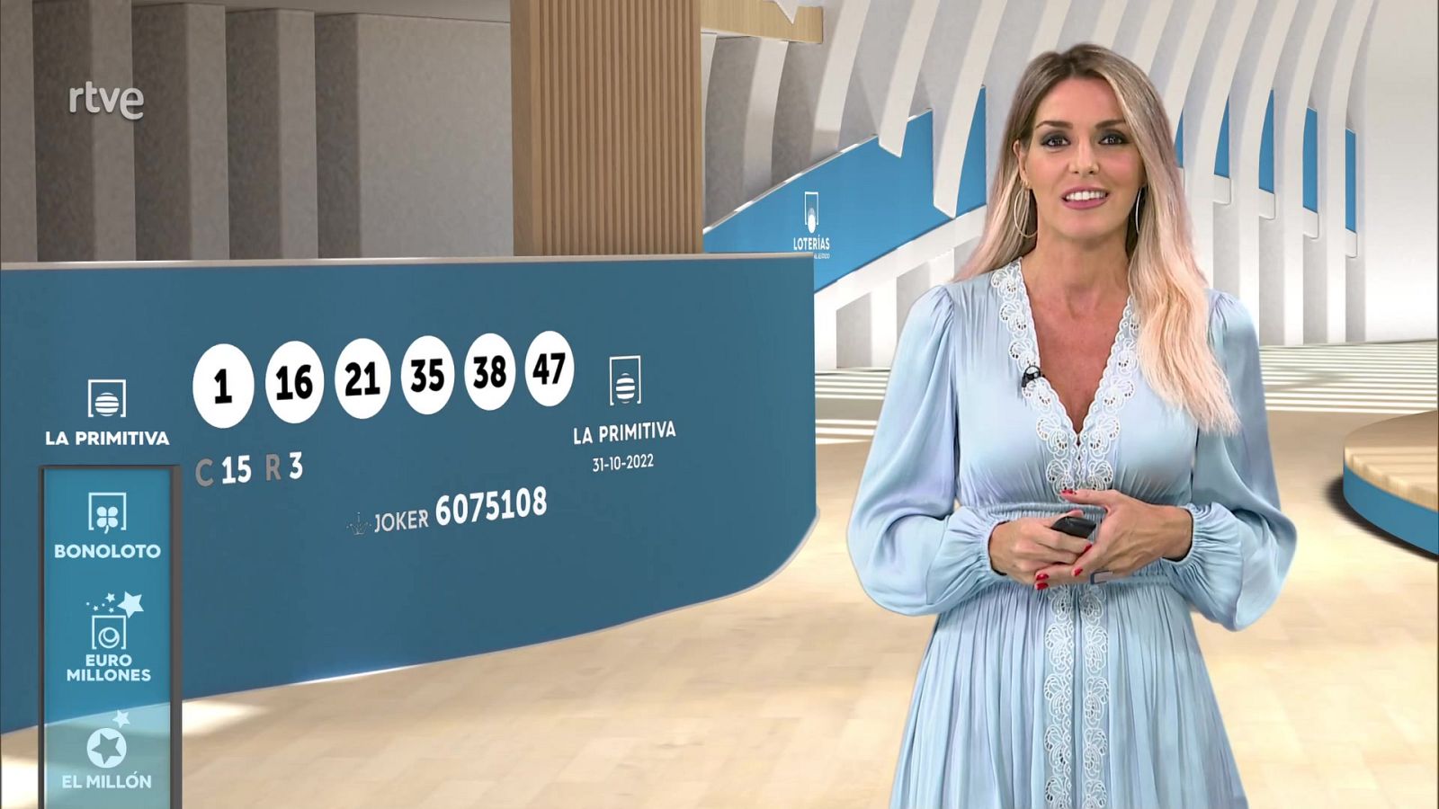 Sorteo de la Bonoloto y Primitiva del 31/10/2022 - ver ahora