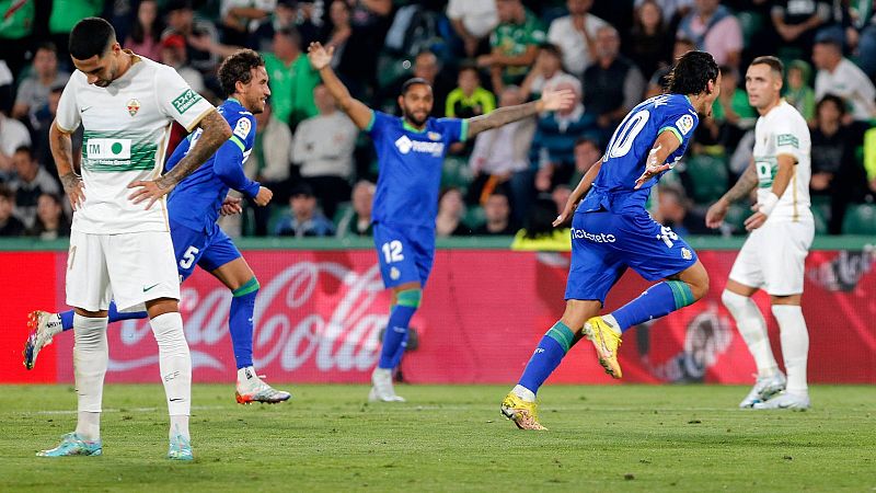 Elche - Getafe: resumen del partido de la 12ª jornada Liga