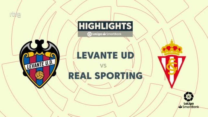 Resúmenes de LaLiga - Levante - Sporting de Gijón: resumen del partido de la 13ª jornada Segunda División