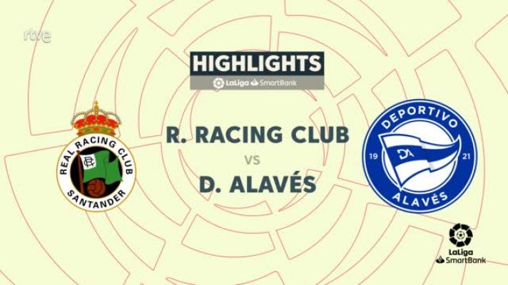 Resúmenes de LaLiga - Racing de Santander - Alavés: resumen del partido de la 14ª jornada Segunda División