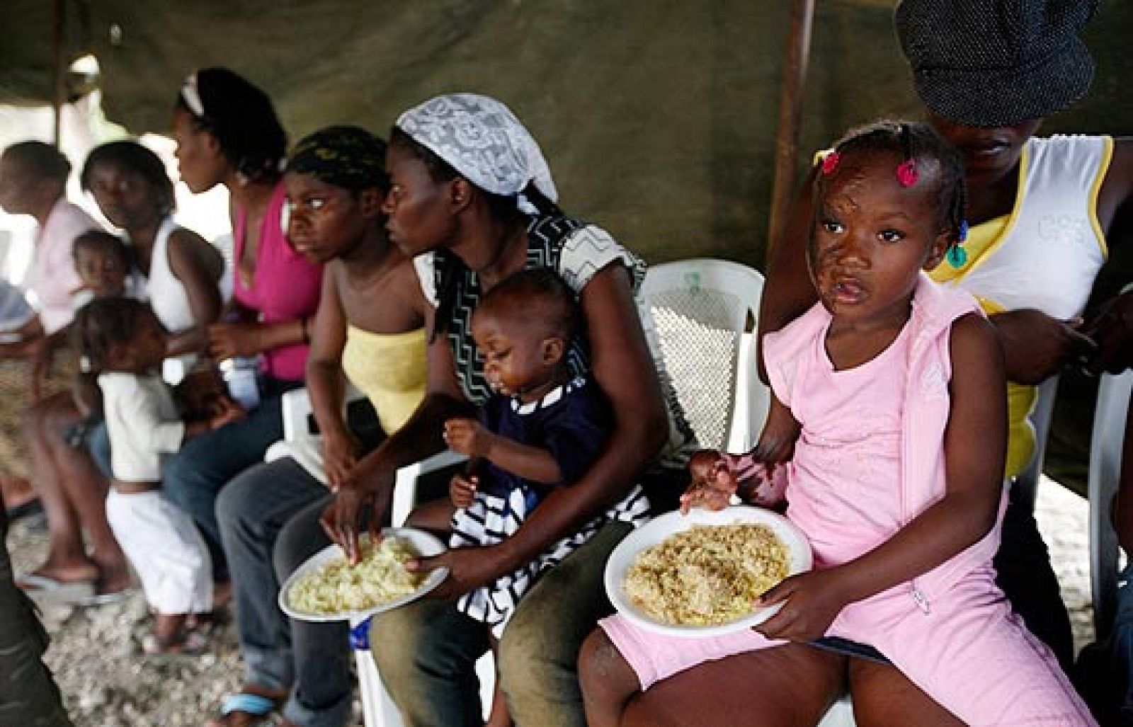 Los huérfanos del terremoto de Haití